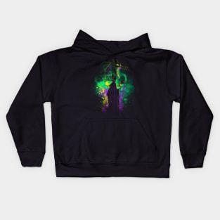 Maleficent Art Kids Hoodie